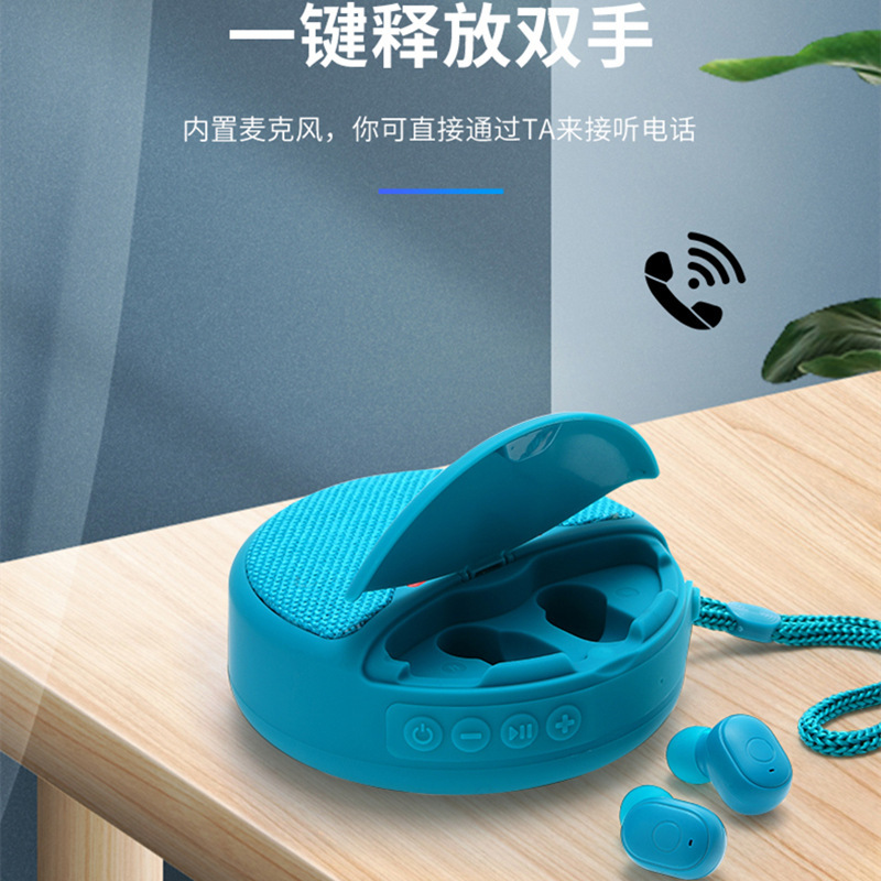 Nueva llegada TG808 auriculares Bluetooth audio transfronterizo en la oreja TWS auriculares Tarjeta de altavoz de audio inalámbrico