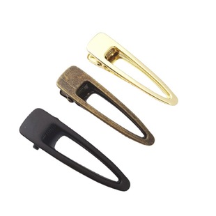 5.5cm water drop duck bill clip Guangdong hollow retro hair clip not easy to rust scratch less DIY hair clip accessories New