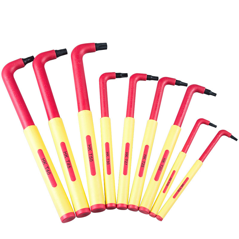 台湾Fanyaa绝缘工具VDE梅花扳手L花型螺丝刀1000V绝缘梅花螺丝刀