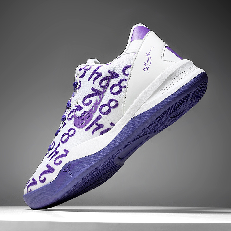 Putian Kobe Bryant 8Th Generation Basketball Shoes Men's Friction Sound Durant Kd15 Wear-Resistant Cushioning Practical Sports Shoes 36
