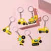 Cartoon keychain PVC, car, nail decoration, suitable for import, new collection, Birthday gift