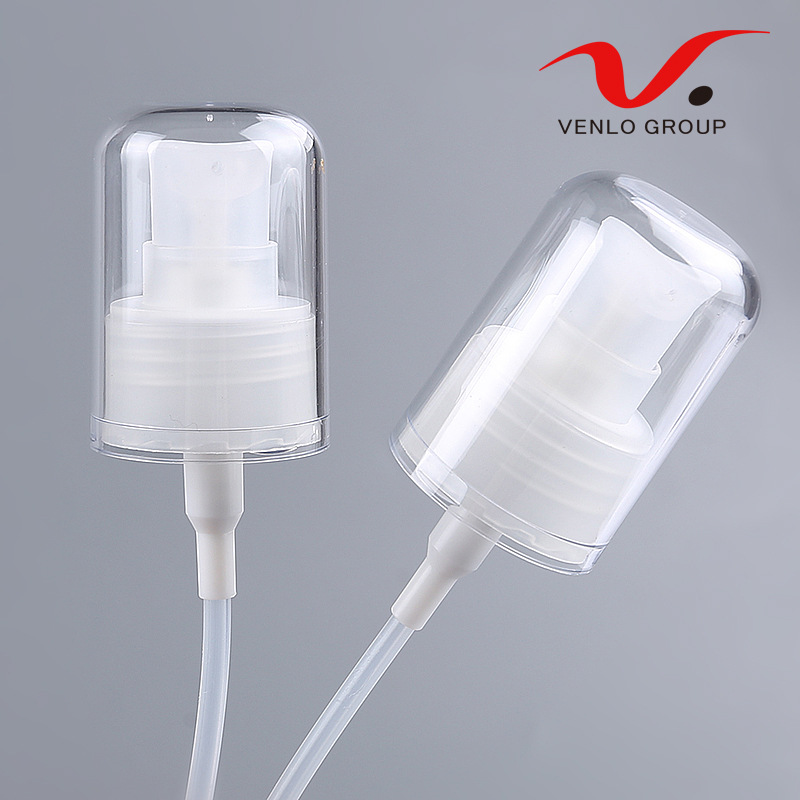 批发化妆品pp塑料粉泵洗手液泵头 护肤品乳液泵 24牙粉泵
