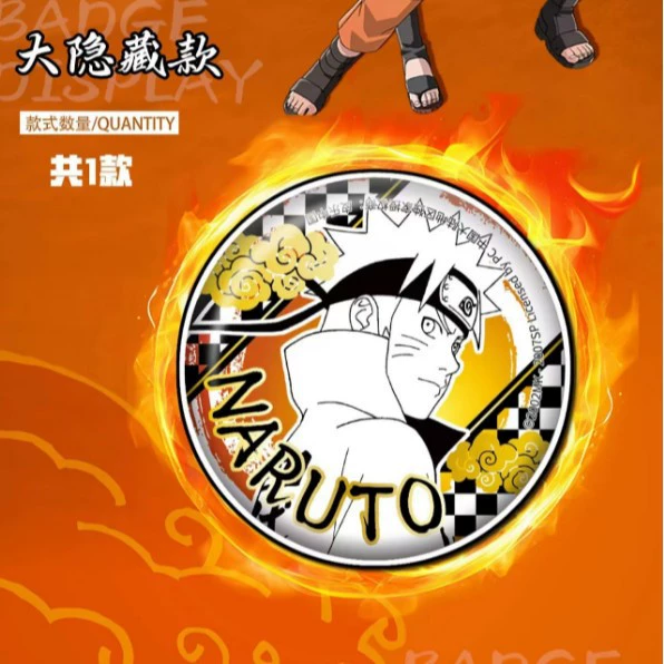 Коллекционные блайнд-боксы значков (Manga Club) Naruto Shippuden — 6/10 шт., случайный персонаж