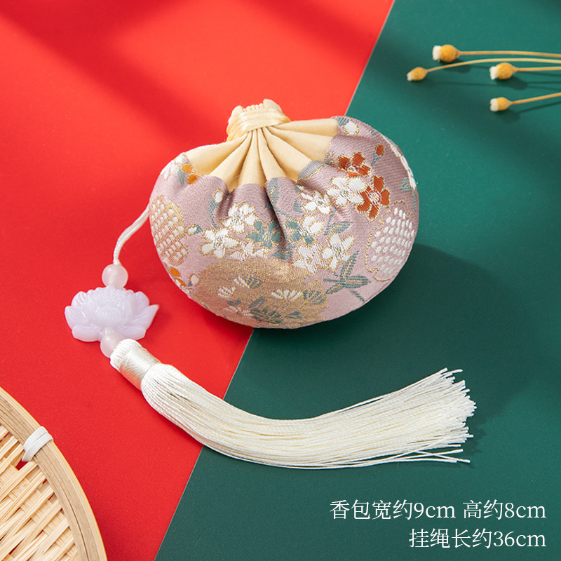 Bolsa vacía, bolso de impresión bordado antiguo, colgante de carro, bolso de mosquitos, festival del dragón, bolso de moda nacional