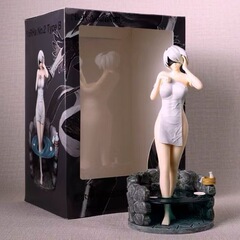 ニール機械紀元2Bのお姉さんがシーンを入浴します。