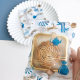 New Mid-Autumn Moon Cake Packaging Bag Mung Bean Cake Machine-sealed Bag Cantonese Ice Skin Flow Heart Moon Cake Egg Yolk Crisp Bag