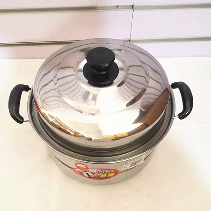 Magnetic kitchen treasure steamer single bottom single -bottomed pot double -bottom double -bottom double -bottom double -layer replenishing single -篦 篦 篦 带 带 带 Double 篦