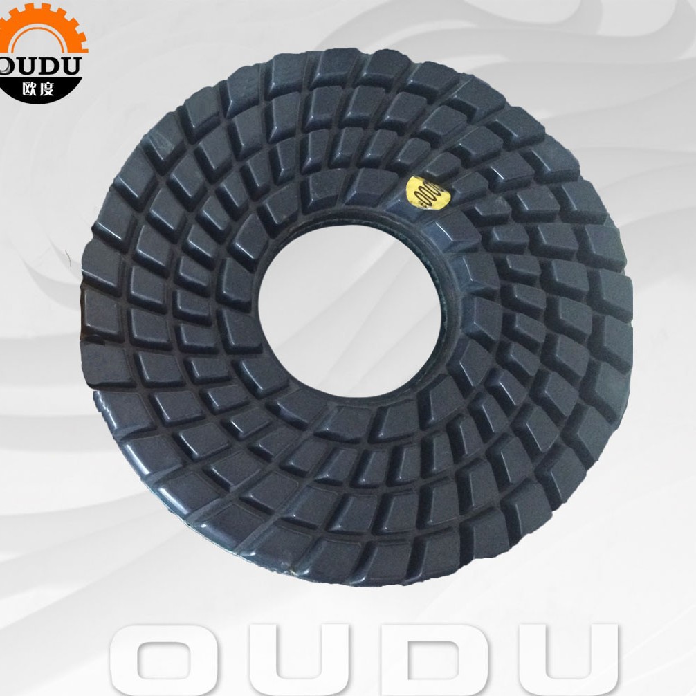 Pieza de molienda de agua de diamante de 7 pulgadas engrosada de alta calidad Pieza de renovación de piso de 10 pulgadas Pieza de molienda de resina de 250mm Pieza de molienda de agua