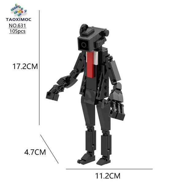 631 old-fashioned camera man 105PCS [ready in stock and shipped in seconds]