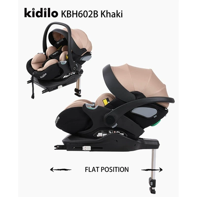Car child safety seat Seat Portable Kidsren's Universal - khaki-color