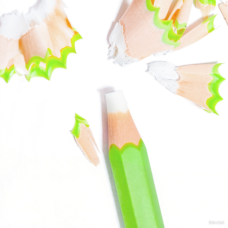 Bolígrafo de goma de varilla hexagonal de White Snow Angel, estilo de combinación de colores de macarons, borrado preciso de materiales de estudiantes, bolígrafo de eliminación de escritura a mano