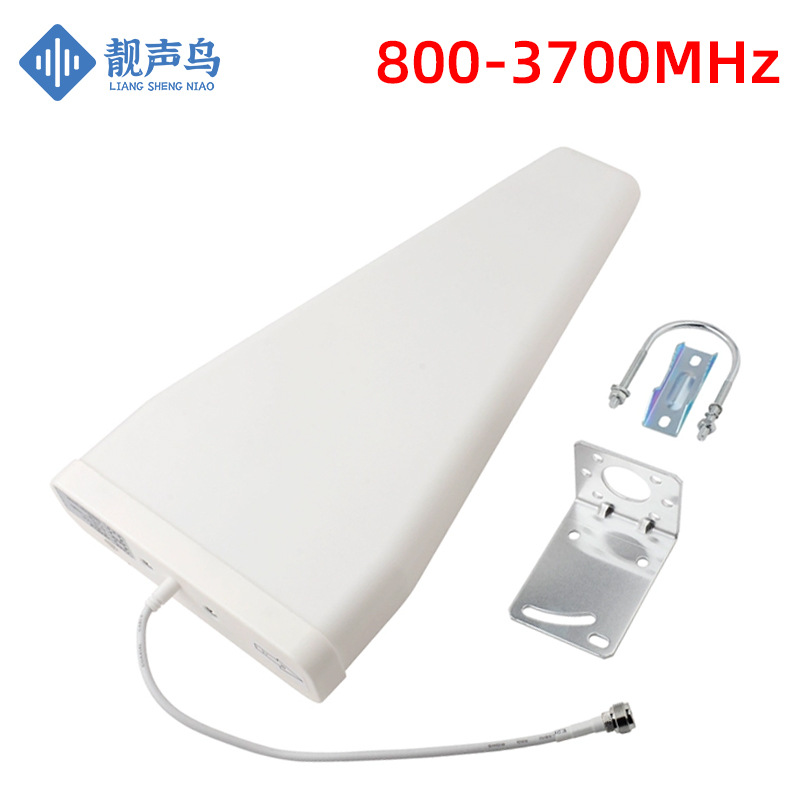 5G对数周期天线800-3700MHz高增益强手机通讯信号放大器室外天线