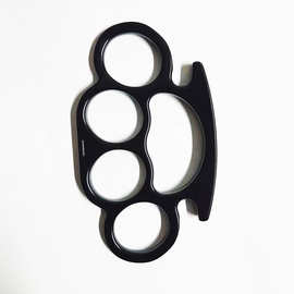 锌合金铁拳头防身四指手扣拳击武术用品破窗器自卫拳扣生产工厂