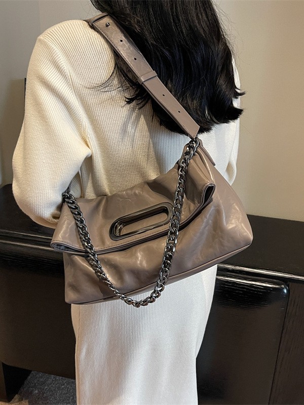 Transfronterizos de alto valor de la cara 2025 nuevo bolso de moda Maillard de viaje bolso de hombro de gran capacidad bolso de mochila mujer