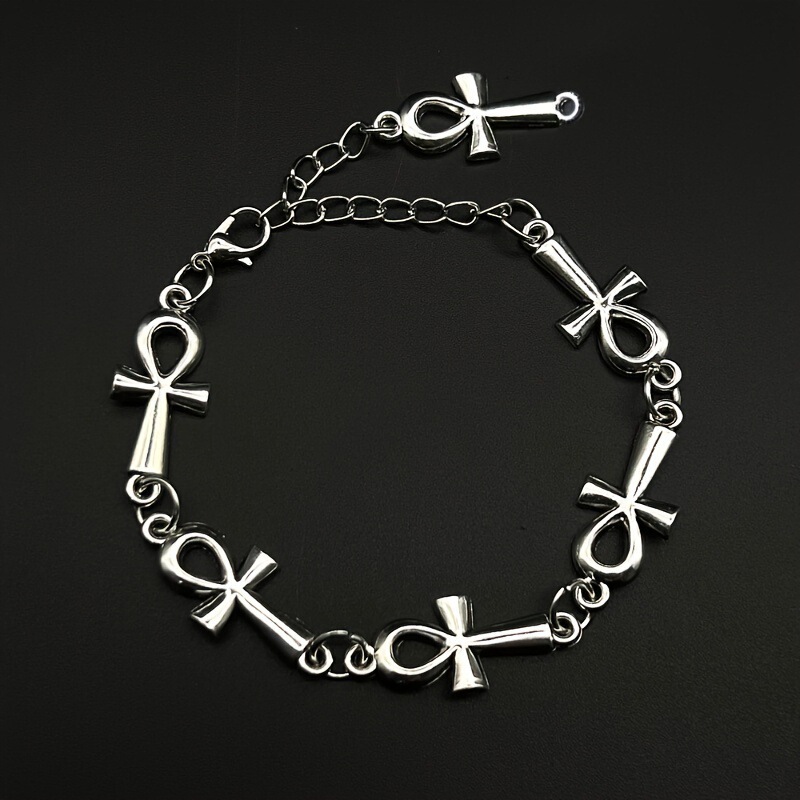 Cross-Border New Product Gothic Style Cross Bracelet Vampire Religious Jewelry Victorian Era Bracelet