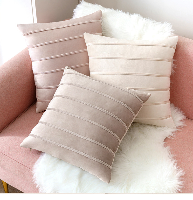 Elegant Retro Solid Color Polyester Pillow Cases display picture 5