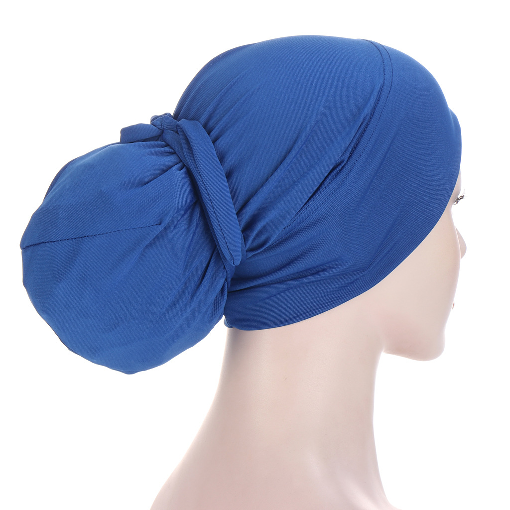 Women's Simple Style Solid Color Eaveless Beanie Hat display picture 7