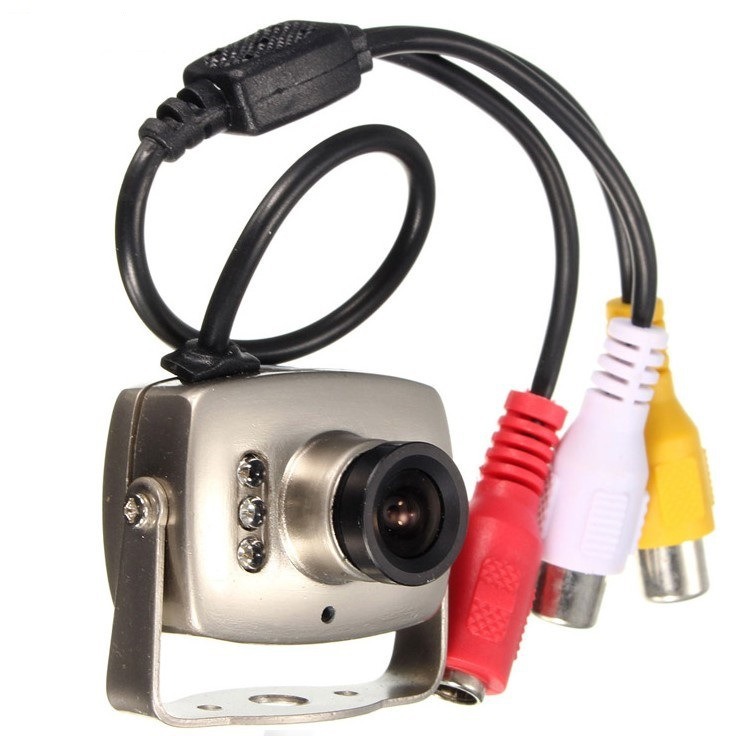 经典款208C有线红外防盗监控摄像机外贸款夜视车载金属外壳摄像头