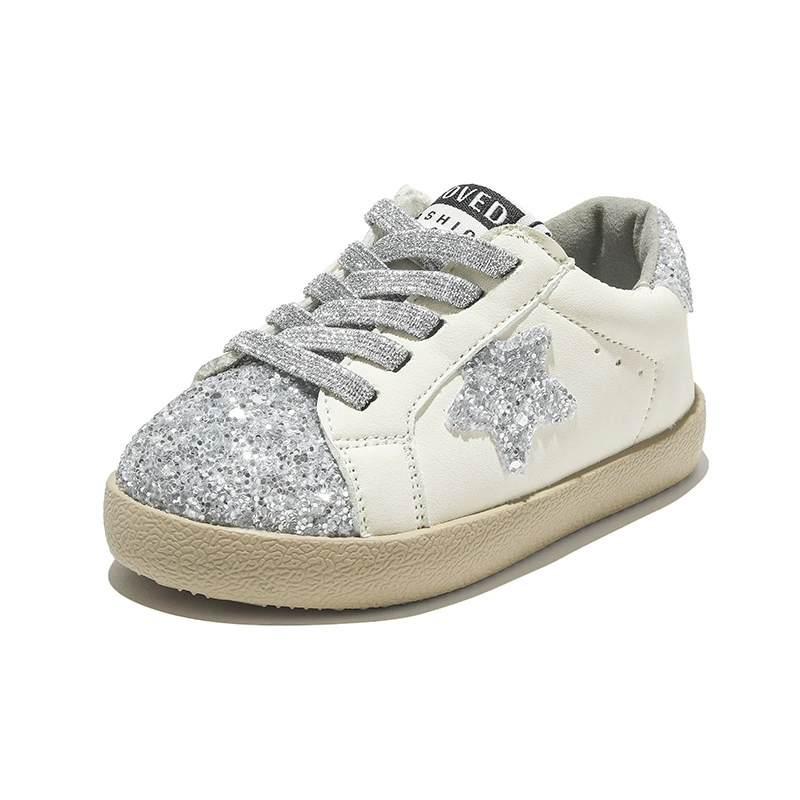 Children's fashionable sneakers, footwear for early age for boys, non-slip shoes, nail sequins, Korean style, new collection, soft sole