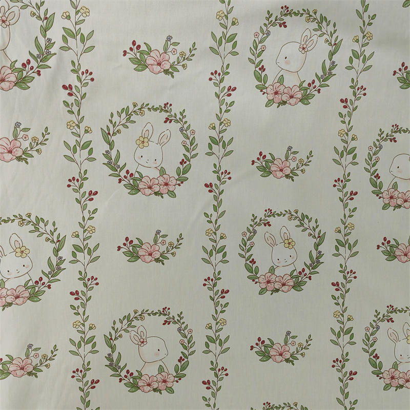 时尚水果花布 小汽车 田园碎花纯棉布 儿童卡通印花布 棉布印染