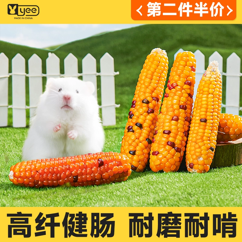 Закуски хомяка Маленькая кукуруза молоток золотой медведь питательный кролик съедобный пейзажный игрушка предметы первой необходимости