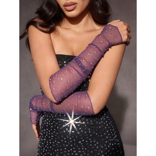 U 87133 Lace sun protection gloves �ٽz�������׿羳���u