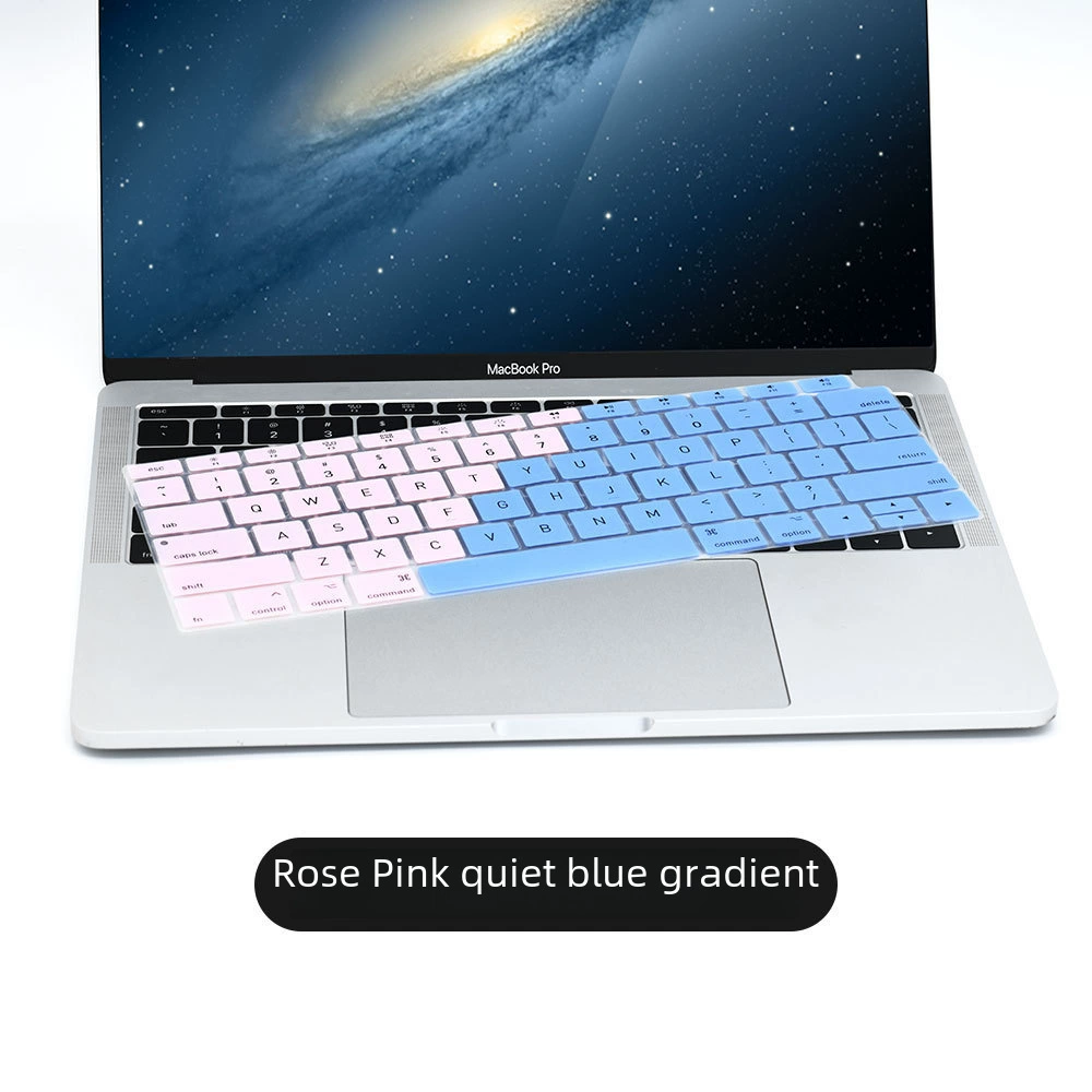 Apple, совместимая клавиатура, увлажняющий защитный силиконовый чехол для ноутбука, MacBook