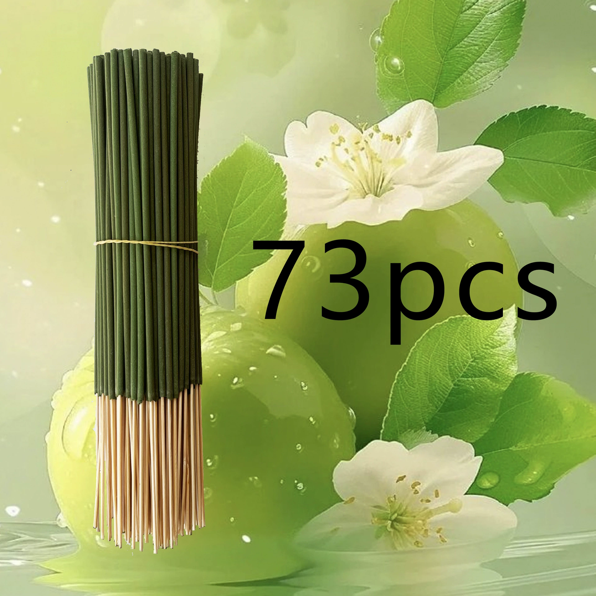24/73/170 aromatherapy sticks, cross-border household bamboo stick incense, various flavors, optional quantity, can be customized with temu labeling