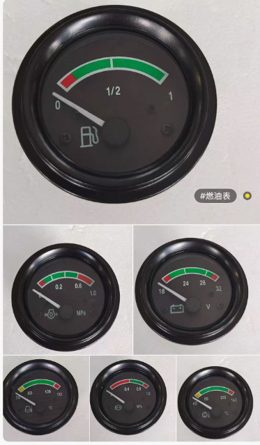 Universal high-precision oil level gauge, fuel gauge, liquid level gauge 12V24V for modification and installation on trucks, agricultural machinery, and forklifts