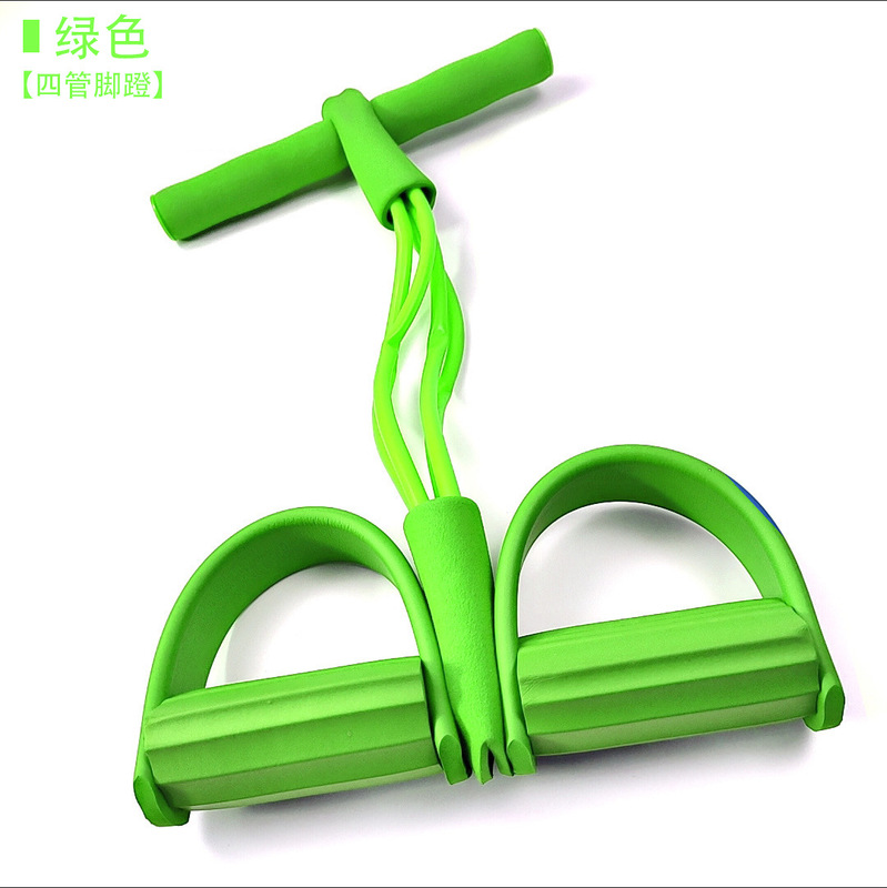 脚蹬拉力器瘦肚子神器家用健身女多功能仰卧起坐辅助腹部拉伸器材|undefined