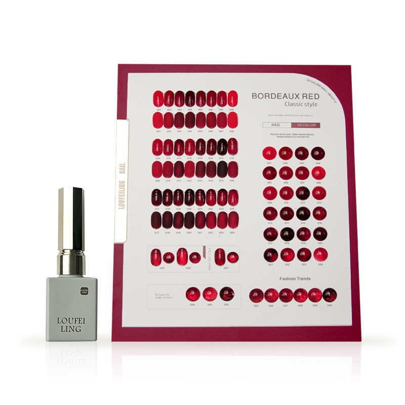 Unidad de manicura de uñas conjunto completo transfronterizo 2026 nuevo 60 colores de color de moda tienda de uñas un conjunto completo de pegamento de color especial