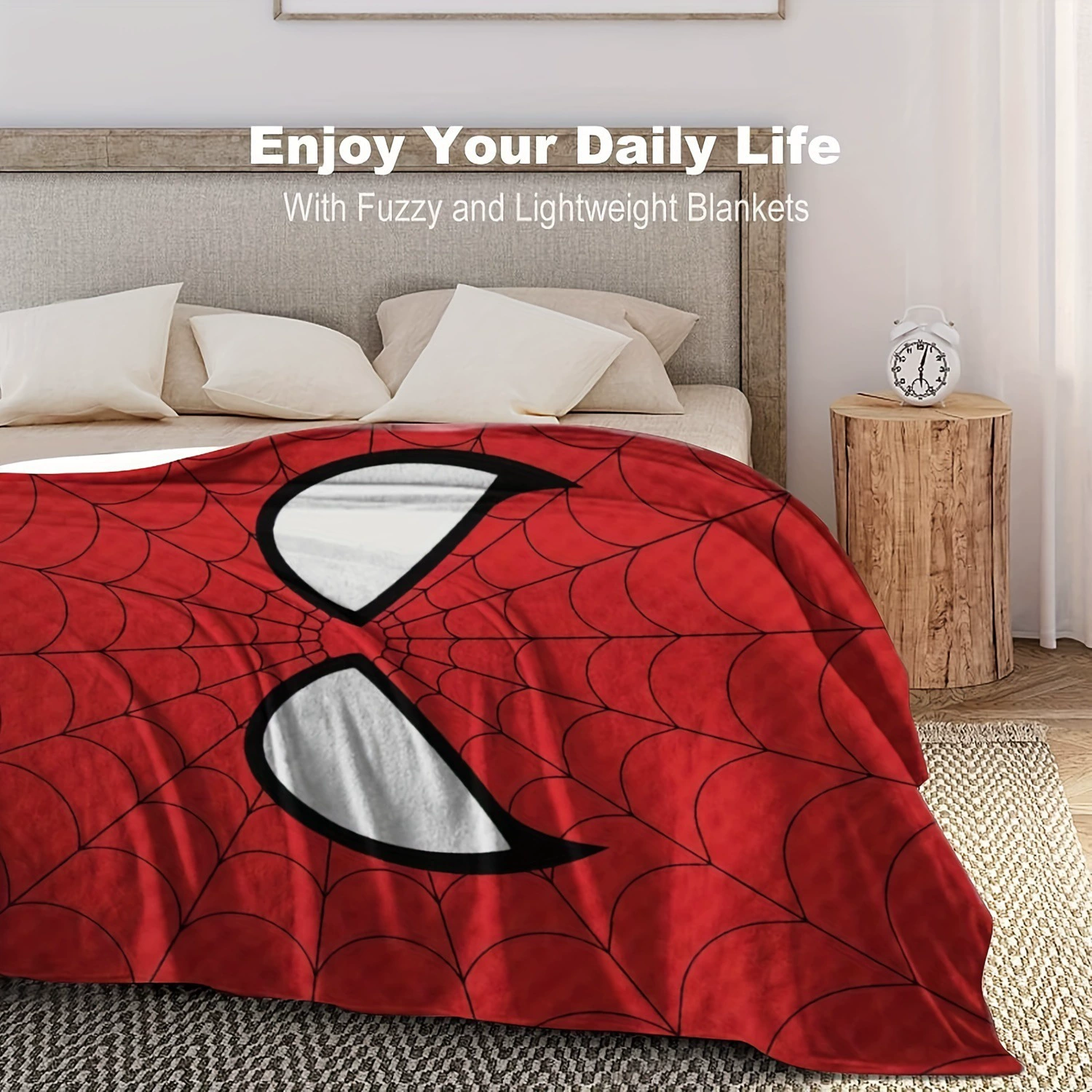Flannel duvet, heroes for sleep, Spiderman