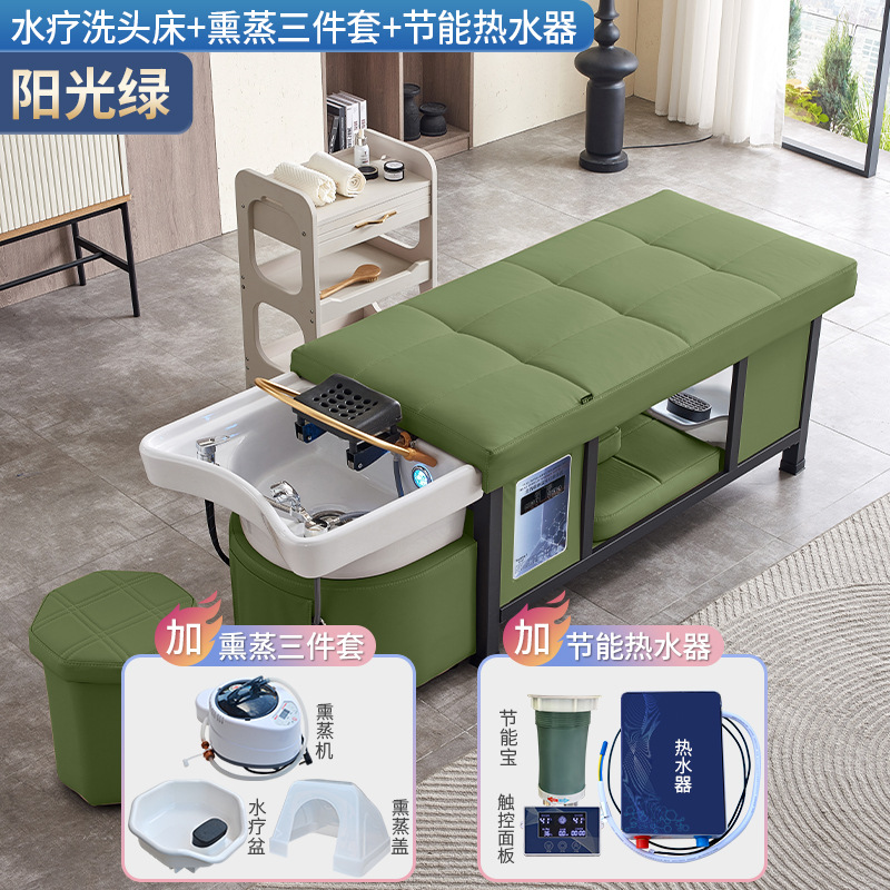 Cerámica - verde solar + circulación de agua + calentador de agua + fumigación