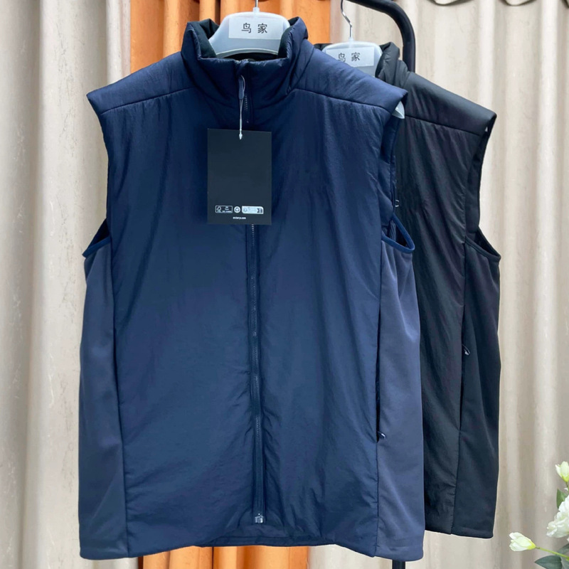 Niaojia boutique's same style spring, autumn, and winter outdoor casual fishing versatile sports stand-up collar commuter warm cotton vest Niaojia boutique's same style spring, autumn, and winter outdoor casual fishing versatile sports stand-up collar commuter warm cotton vest