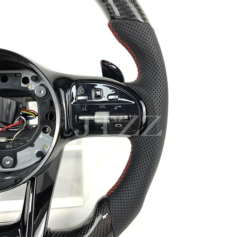 Suitable for Mercedes-Benz AMG A/C/E/G-class C205 W166 W167 W213 old and new carbon fiber steering wheel