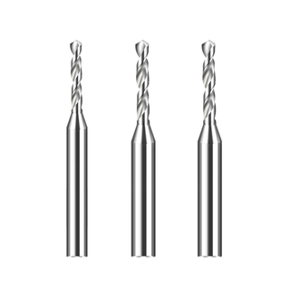 Solid Carbide Tungsten Steel Drill Bit with Micro-Diameter Twist Shank D3 Drill Bit with Hardened 60-Degree Copper-Aluminum Drill Bit