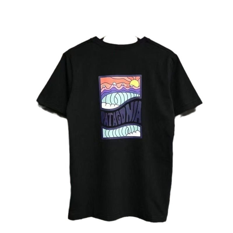 外国貿易屋外海洋純色シリーズ男女モデル流行夏半袖tシャツ|undefined
