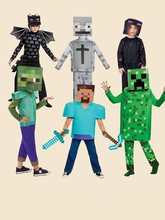 万圣节Minecraft游戏扮演服装大电影怪物cos漫展演出服装