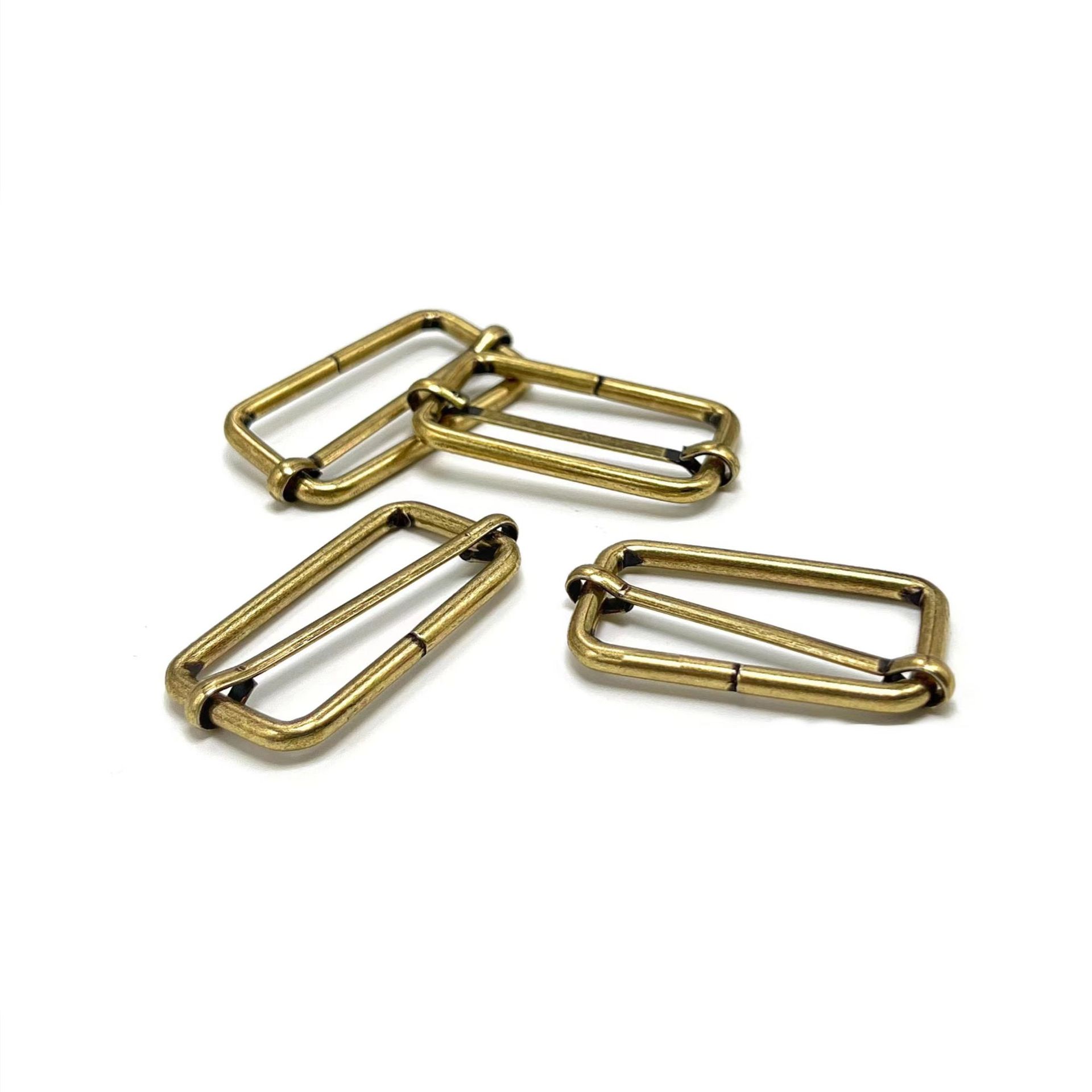 Venta directa de fábrica de hebillas metálicas en forma de D en stock, hebillas ajustables de acero inoxidable, nuevas hebillas de tracción, hebillas de tres niveles de cobre, hebillas de alambre de hierro. image 6