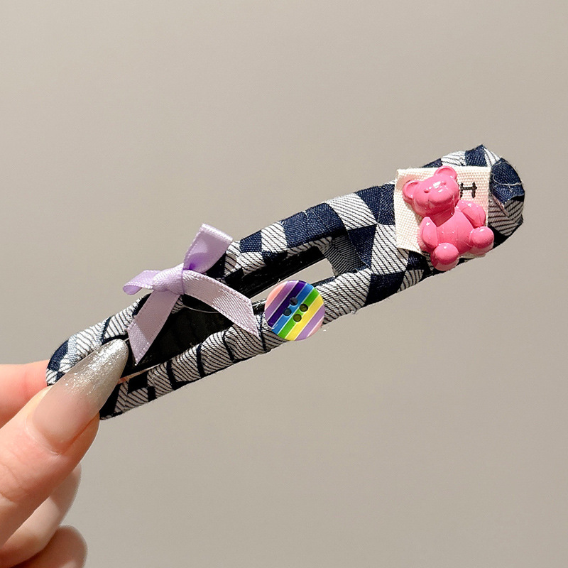 Gran arco clip de cabello de alta sensación clip de boca de pato nuevo clip de captura de cabeza de mujer temperamento clip de tiburón clip de cabello