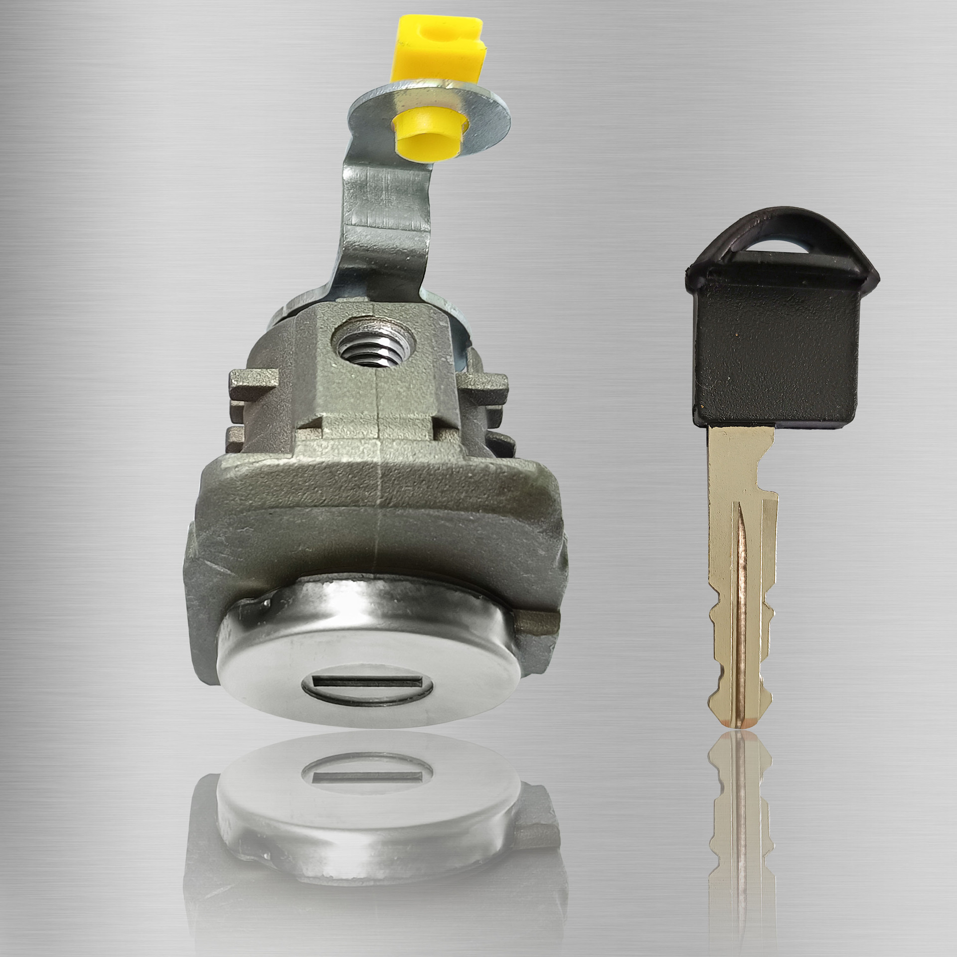 Cilindro de cerradura de puerta izquierda adecuado para Nissan Teana modelo 2013, cilindro de cerradura de puerta izquierda de repuesto para modificación de automóvil Teana, cilindro de cerradura de puerta del conductor.