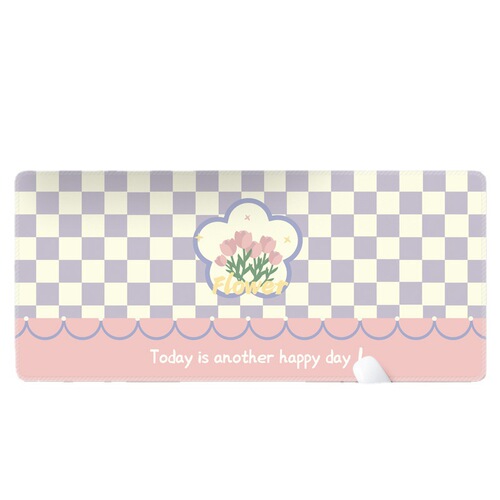 Extra large ins style mouse pad cute flower bear laptop keyboard pad office study desk pad