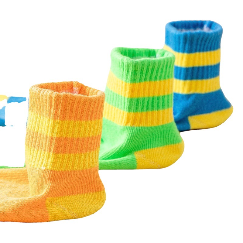 Non-Slip Socks, Trampoline Socks, Mid-Calf High-Top Socks, Early Education Center Floor Socks, Free Design of Logo Stripes