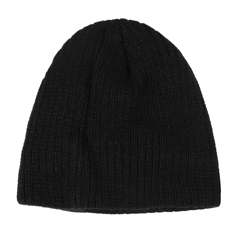Chapeaux unisexes pour hommes et femmes, chapeau simple en tissu avec étiquette en flocon de neige, chapeau tricoté pour sports de plein air, chapeau chaud décontracté pour femmes_voghion.com