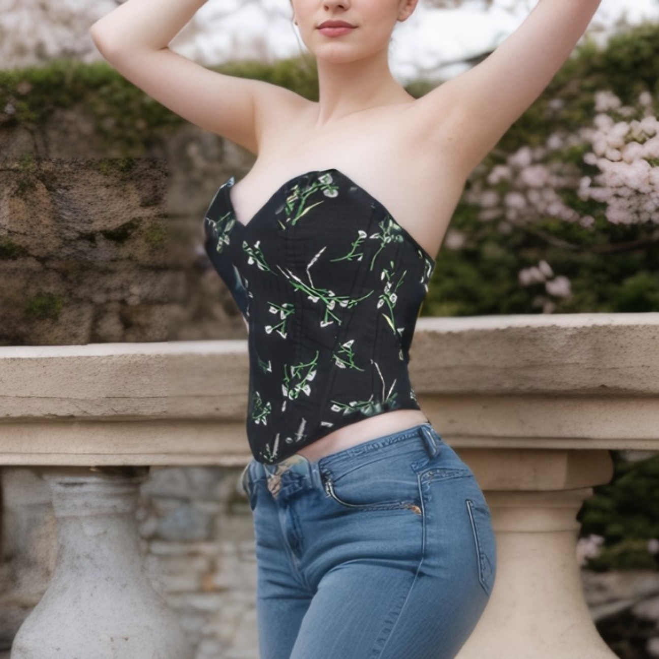 Retro bordado negro pechos belleza corte damas vestidos de corte Amazon AliExpress transfronterizo un agente de cabello