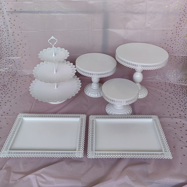 Soporte para pasteles Decoración de mesa de postres de cumpleaños Decoración de fiesta de cumpleaños Soporte de exhibición Mesa de postres Decoración de suministros transfronterizos