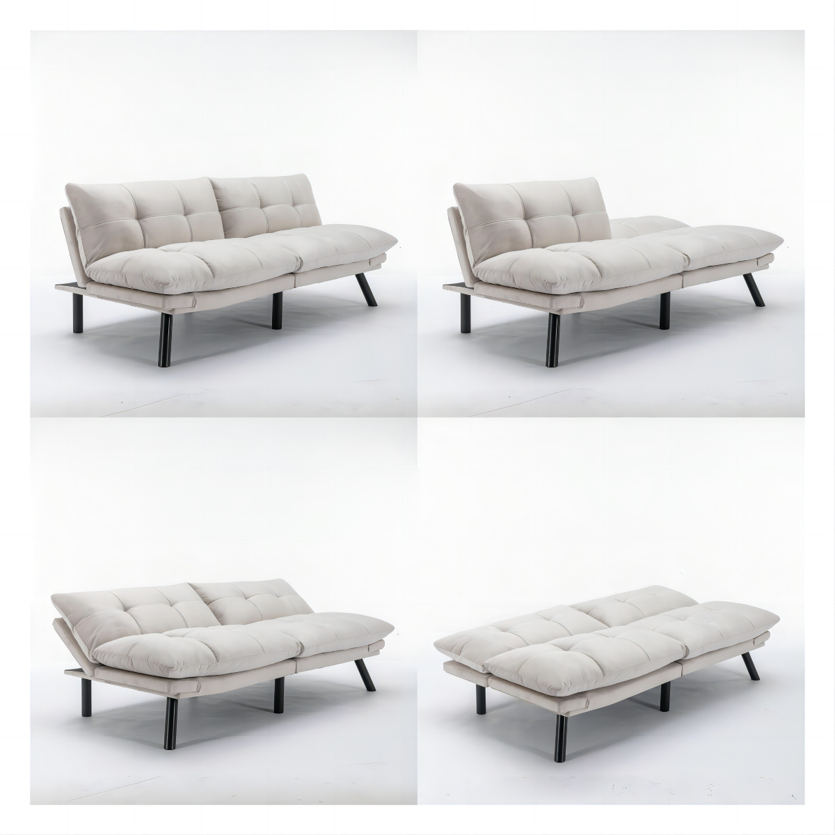 Silla de sofá perezoso, balcón doméstico, silla reclinable de ocio, dormitorio, sofá pequeño de nube perezoso plegable individual