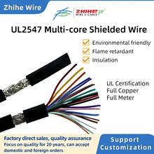 UL2547 multi-core shielded wire equipment connection harness