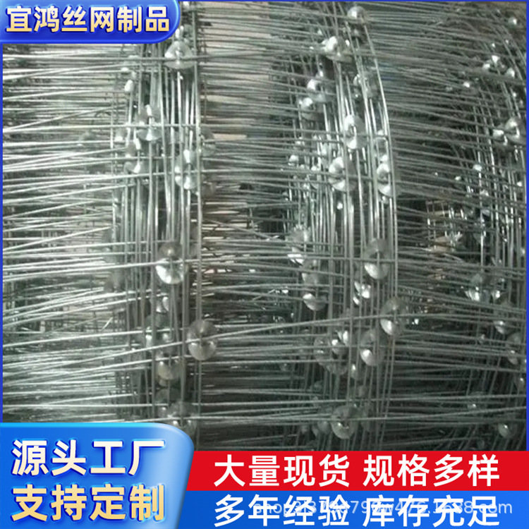 镀锌铁丝网草原牧场养殖围栏网果园圈地钢丝网牛羊鸡防护网牛栏网
