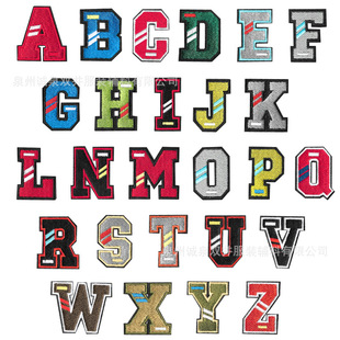 �羳��ճӢ�Ĵ̽����N��ɫ26����ĸ�����·��b���DIY�����a���N